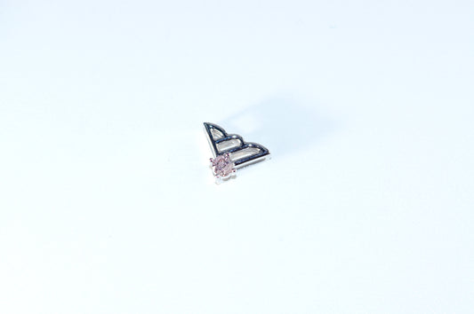 Two-way BijouFan Pendant in Pink Diamond Front