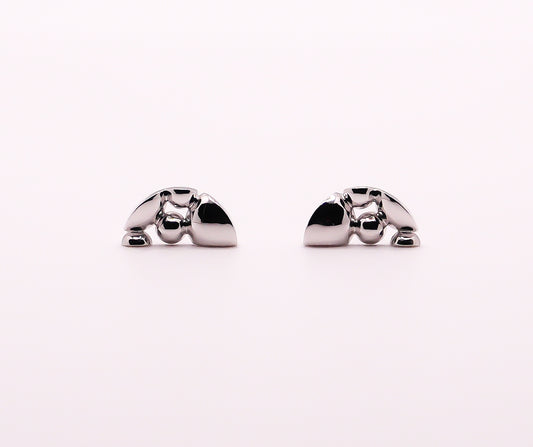 【受注生産】『Crescent』ピアス・Pt