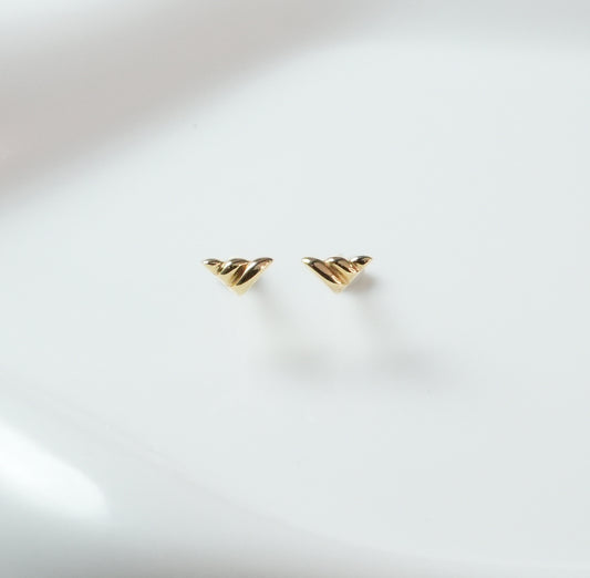 BijouFan Motif Pierce・ K18(ツヤあり)