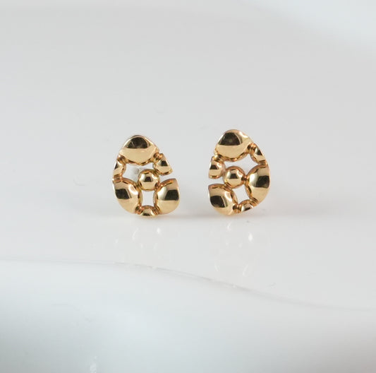 【受注生産】 『Pebble』ピアス・K18