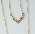 Gallery viewerに画像を読み込む, 【受注生産】BijouFan 『Wave / 折れ線』 Necklace・K10