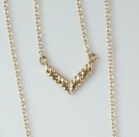 【受注生産】BijouFan 『Wave / 折れ線』 Necklace・K10
