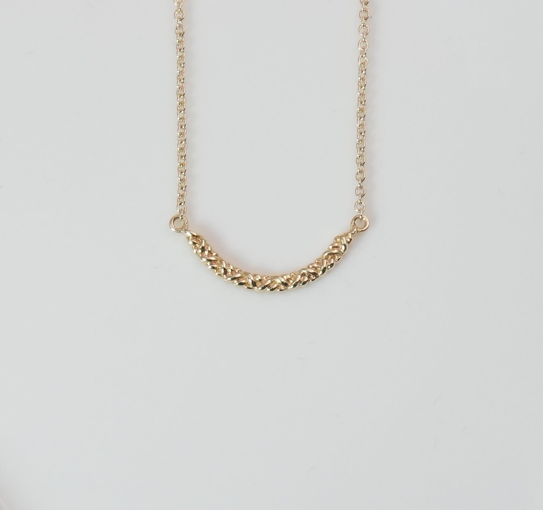 【受注生産】BijouFan 『Curve　/　カーブ』 Necklace・K10