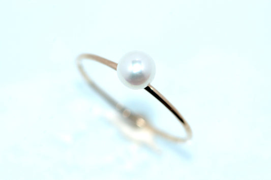 The BOUQUET小指リング・淡水真珠・YGK1０