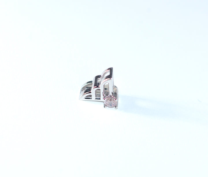 Two-way BijouFan Pendant in Pink Diamond Side