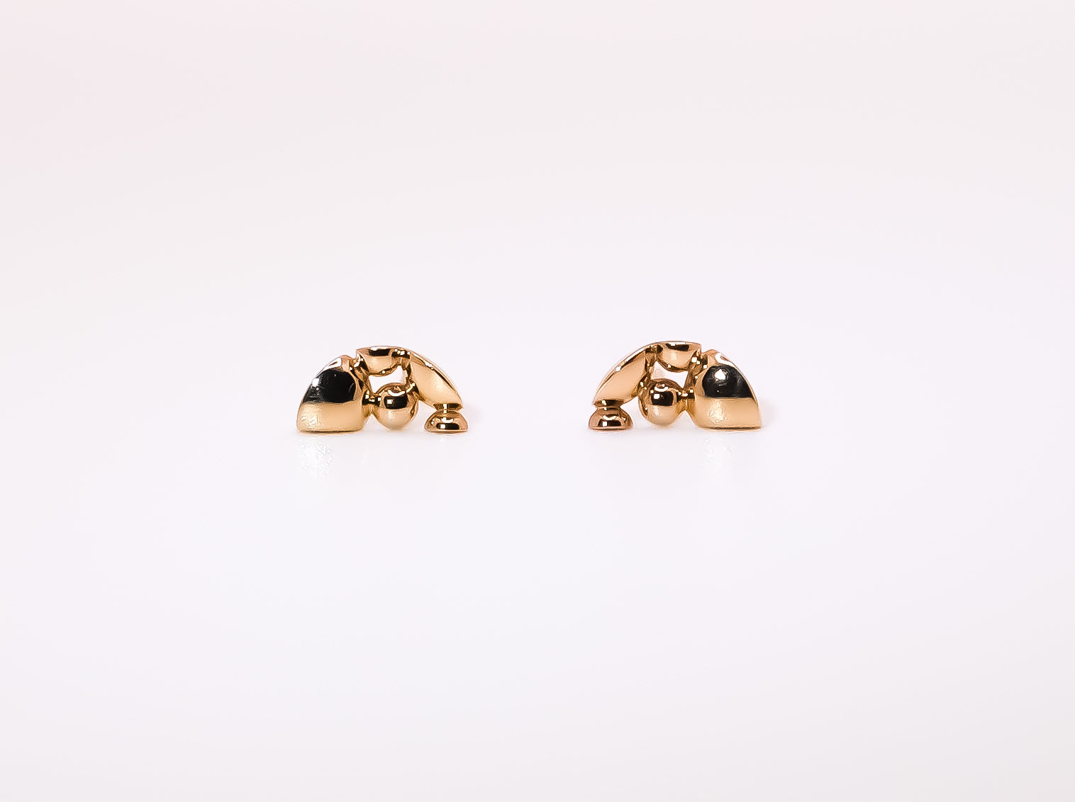 【受注生産】『Crescent』ピアス・18K