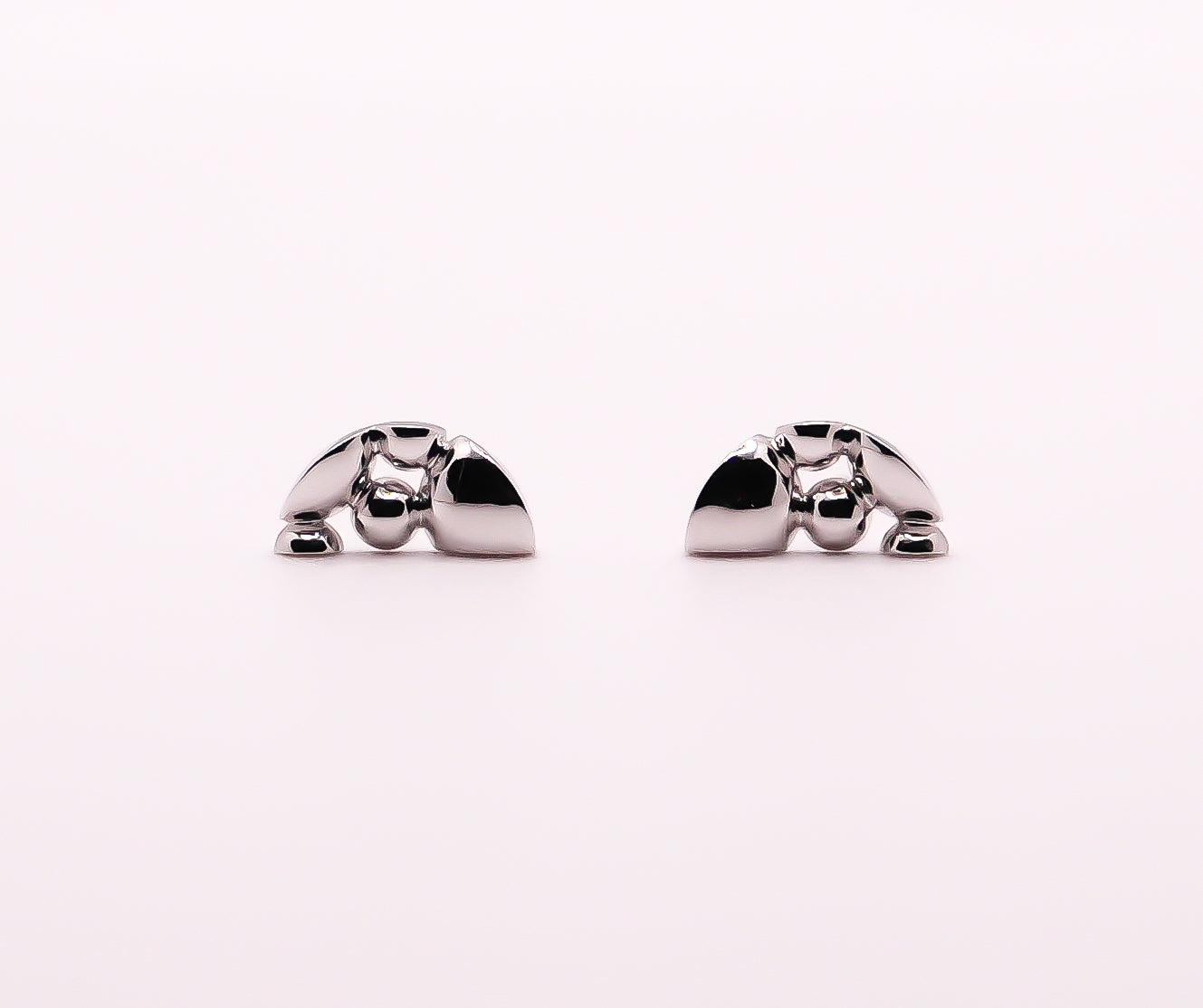 【受注生産】『Crescent』ピアス・Pt