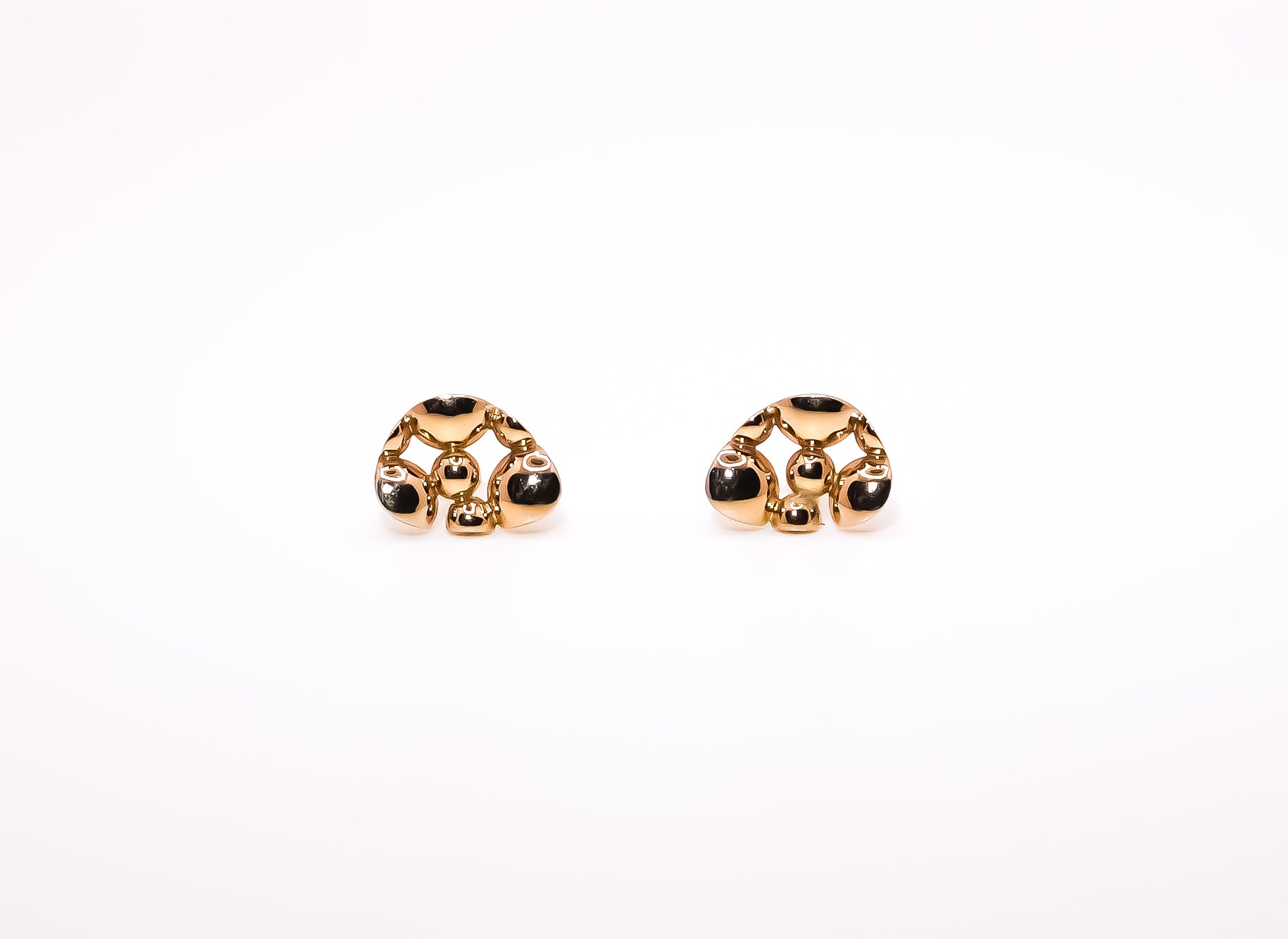 【受注生産】 『Pebble』ピアス・18K