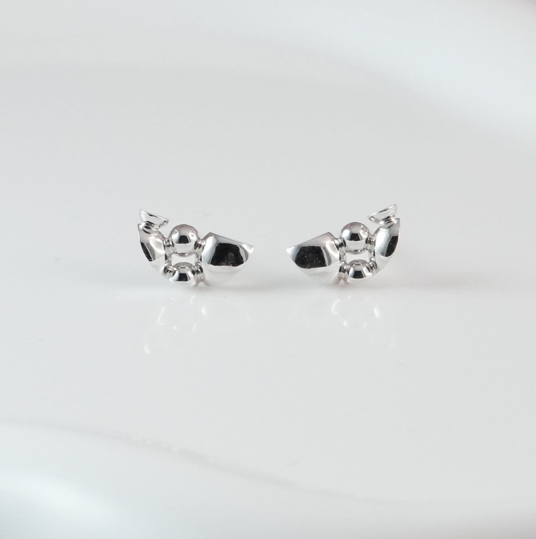 【受注生産】『Crescent』ピアス・Pt