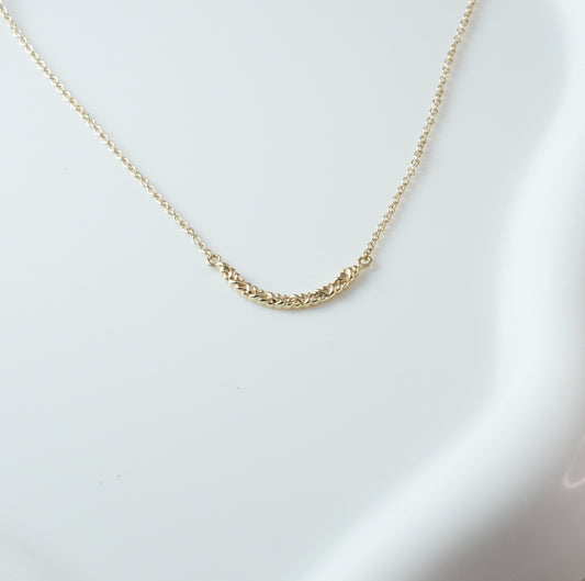 【受注生産】BijouFan 『Curve　/　カーブ』 Necklace・K10