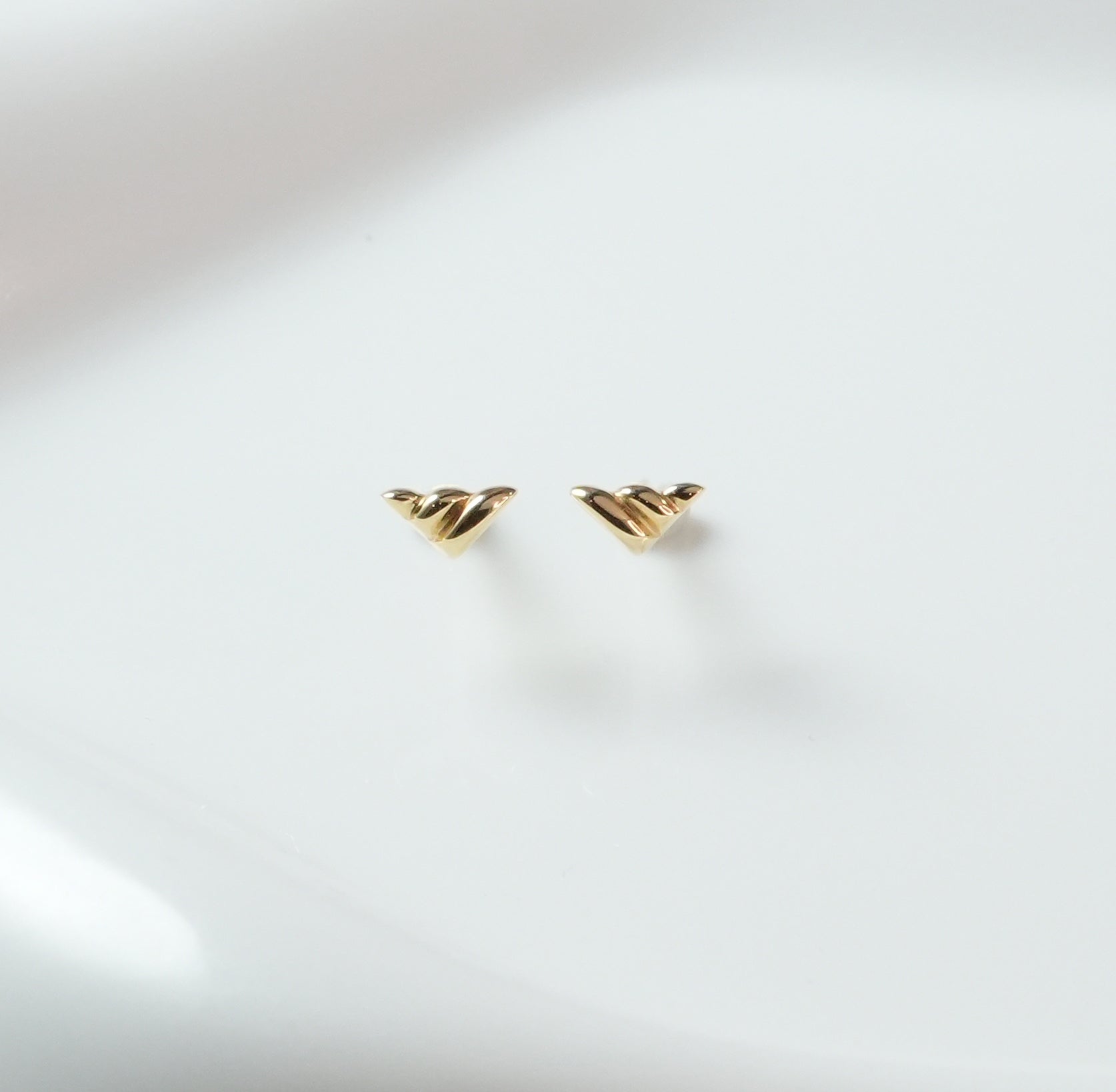 BijouFan Motif Pierce・ K18（ツヤあり）