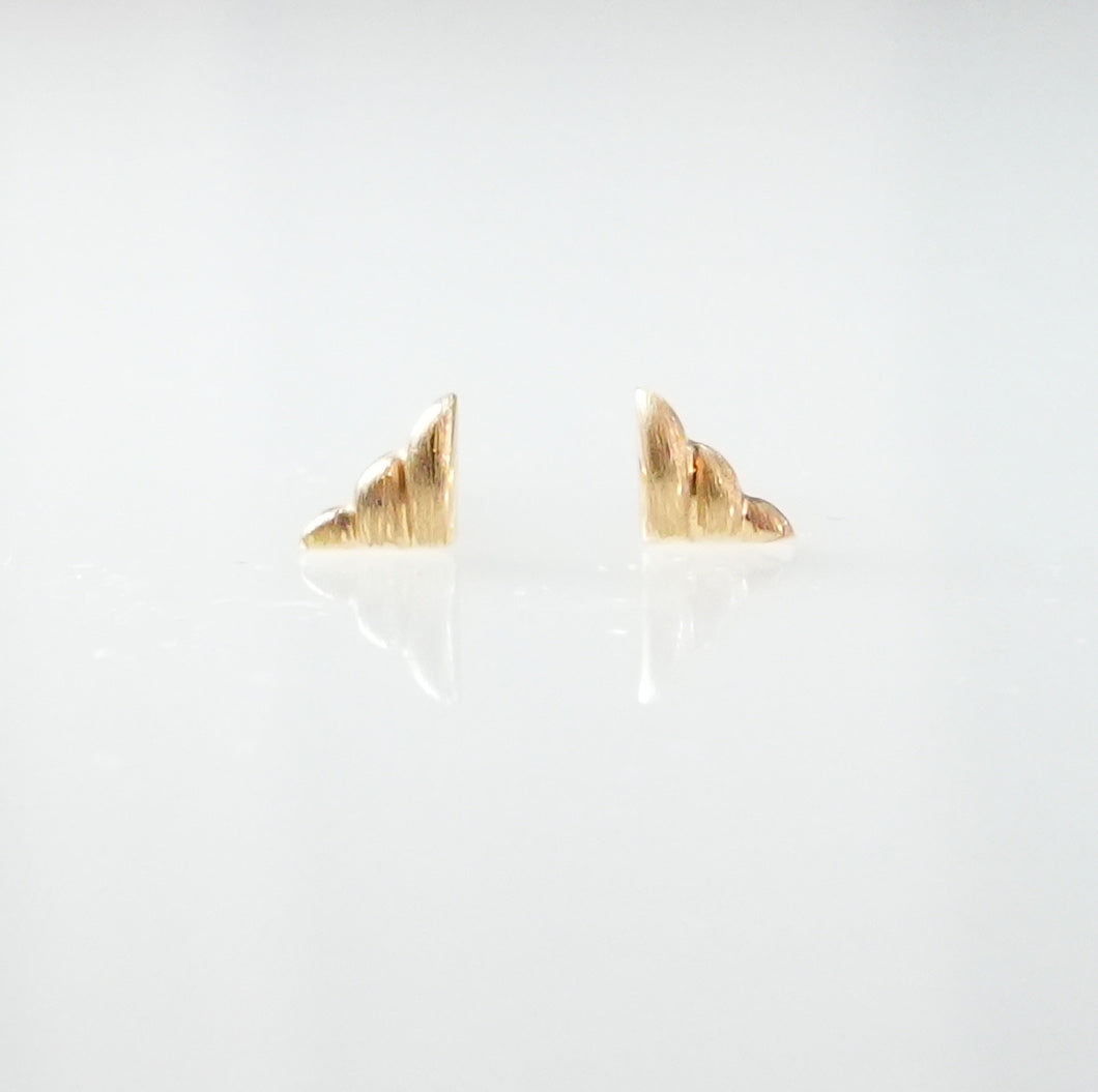 BijouFan Motif Pierce・ K18（ツヤなし）
