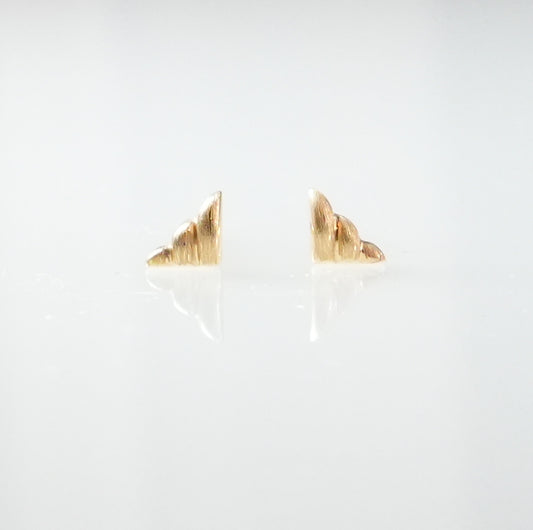 BijouFan Motif Pierce・ K18（ツヤなし）