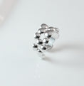 Gallery viewerに画像を読み込む, 【受注生産】Baies Ring・Ear Cuff・OV型　SV925(RHメッキ)
