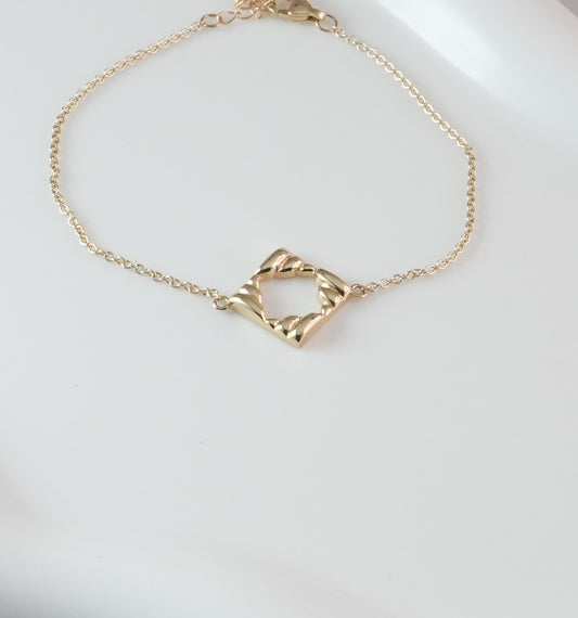 【受注生産】BijouFan 『Square・スクエア』 Bracelet・K10