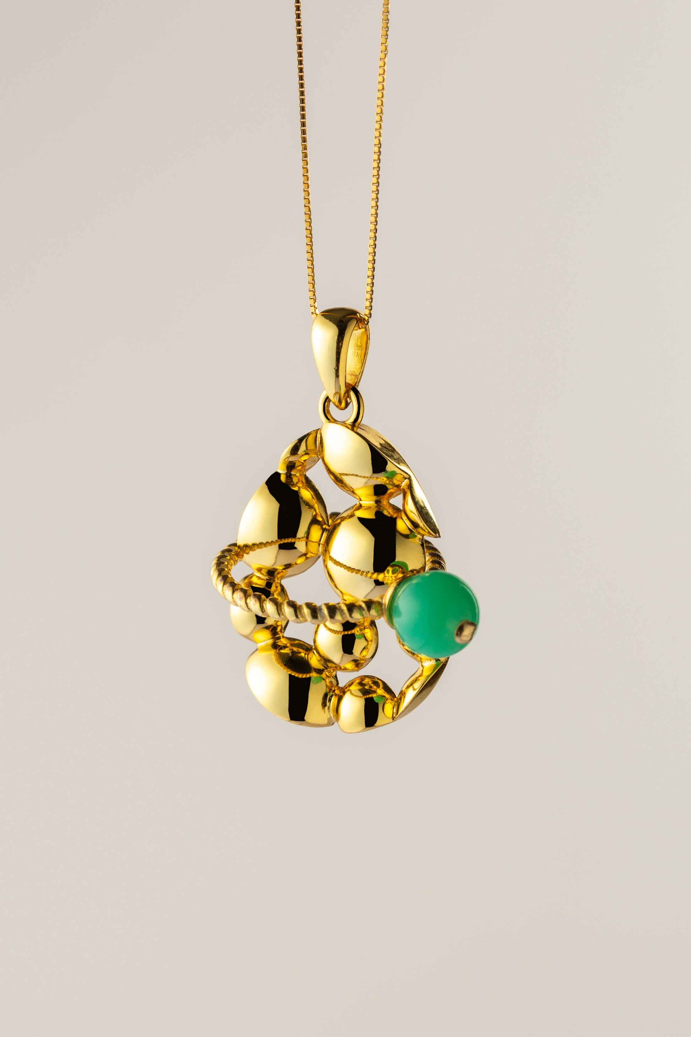 ザ・スタキング・ペンダント　SV925+18KGP　BijouBaies